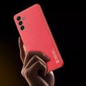 Housse élégante Dux Ducis Yolo en cuir écologique pour Samsung Galaxy A13 5G rouge