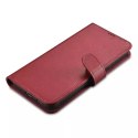 ICarer Haitang Étui portefeuille en cuir Étui en cuir pour Samsung Galaxy S22 Ultra Housse de boîtier de portefeuille Rouge (AKS