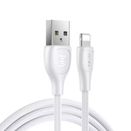 Remax Lesu Pro câble USB - Lightning 480 Mbps 2,1 A 1 m blanc (RC-160i white)