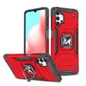 Wozinsky Ring Armor coque hybride robuste + support magnétique pour Samsung Galaxy A33 5G rouge