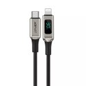 Câble Acefast MFI USB Type C - Lightning 1.2m, 30W, 3A argent (C6-01 argent)