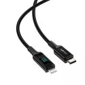Câble Acefast MFI USB Type C - Lightning 1.2m, 30W, 3A argent (C6-01 argent)