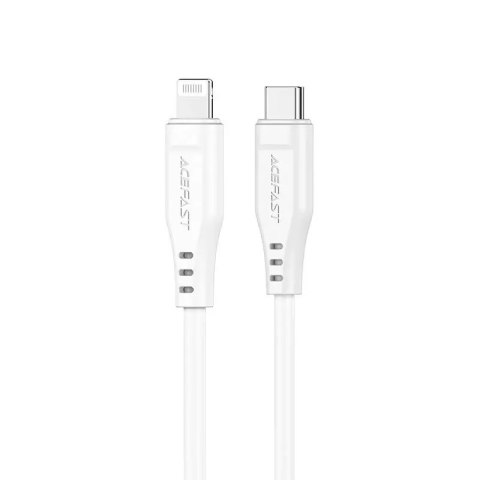 Câble Acefast MFI USB Type C - Lightning 1.2m, 30W, 3A blanc (C3-01 blanc)