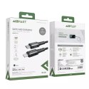 Câble Acefast MFI USB Type C - Lightning 1.2m, 30W, 3A noir (C1-01 noir)