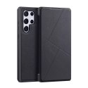 DUX DUCIS Skin X Etui type Bibliothèque pour Samsung Galaxy S22 Ultra noir