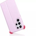 DUX DUCIS Skin X Etui type Bibliothèque pour Samsung Galaxy S22 Ultra rose