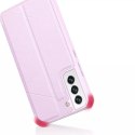 DUX DUCIS Skin X Etui type Bibliothèque pour Samsung Galaxy S22 rose