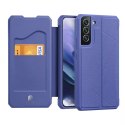 DUX DUCIS Skin X Etui type bibliothèque pour Samsung Galaxy S22+ (S22 Plus) bleu