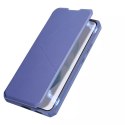 DUX DUCIS Skin X Etui type bibliothèque pour Samsung Galaxy S22+ (S22 Plus) bleu