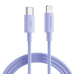 Joyroom Durable USB Type C - Câble de charge rapide comme l' Lightning / Données 20W 2m Violet (S-2024M13)