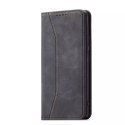 Magnet Fancy Case Case pour Samsung Galaxy S22 + (S22 Plus) Pouch Wallet Card Holder Noir