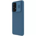 Nillkin CamShield Case Slim Cover avec écran de protection pour appareil photo pour Samsung Galaxy A33 5G bleu