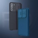 Nillkin CamShield Pro Case Armored Pouch Cover Camera Cover pour Samsung Galaxy S22 Camera Bleu