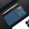 Nillkin CamShield Pro Case Armored Pouch Cover Camera Cover pour Samsung Galaxy S22 Camera Bleu