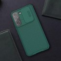 Nillkin CamShield Pro Case Armored Pouch Cover Camera Protector Camera Samsung Galaxy S22 + (S22 Plus) Bleu