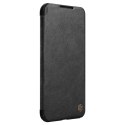 Nillkin Qin Leather Pro Case Case For Samsung Galaxy S22 Camera Protector Holster Cover Flip Cover Noir