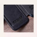 Nillkin Qin Leather Pro Case Case pour Samsung Galaxy S22 + (S22 Plus) Protecteur d&#39;appareil photo Holster Cover Flip Cover 