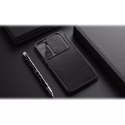 Nillkin Qin Leather Pro Case Case pour Samsung Galaxy S22 + (S22 Plus) Protecteur d&#39;appareil photo Holster Cover Flip Cover 