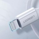 Ugreen MFi USB Type C - Lightning 3A 2m blanc (US171)