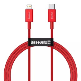 Baseus Superior USB Typ C - Câble de données de charge rapide comme l' Lightning Alimentation 20 W 1 m rouge (CATLYS-A09)