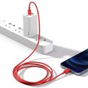 Baseus Superior USB Typ C - Câble de données de charge rapide comme l' Lightning Alimentation 20 W 1 m rouge (CATLYS-A09)