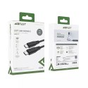 Câble Acefast USB Type C - USB Type C 1.2m, 60W (20V / 3A) noir (C3-03 noir)