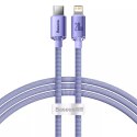 Câble Baseus Crystal Shine Series Câble USB pour une charge rapide et un transfert de données USB Type C - Lightning 20W 1,2 m v