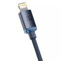 Câble Baseus Crystal Shine Series Câble USB pour une charge rapide et un transfert de données USB Type C - Lightning 20W 2m noir