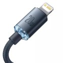 Câble Baseus Crystal Shine Series Câble USB pour une charge rapide et un transfert de données USB Type C - Lightning 20W 2m noir