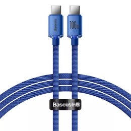 Câble Baseus Crystal Shine Series Câble USB pour une charge rapide et un transfert de données USB Type C - USB Type C 100W 1,2 m