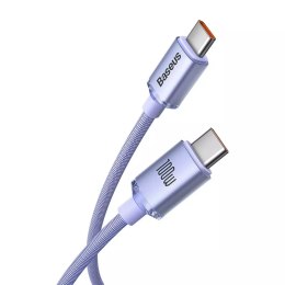Câble Baseus Crystal Shine Series Câble USB pour une charge rapide et un transfert de données USB Type C - USB Type C 100W 2m vi