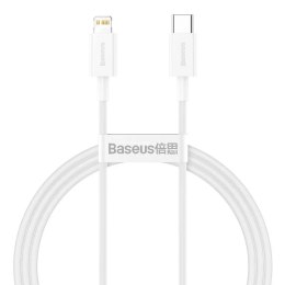 Câble Baseus Superior USB Type C - Puissance Lightning 20 W 1 m Blanc (CATLYS-A02)