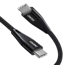 Câble Choetech Câble USB Type C - Alimentation USB Type C 60W 3A 1.2m noir (XCC-1003)