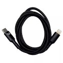 Câble Wozinsky Câble USB Type C - Lightning Power Delivery 18W 1m noir (WUC-PD-CL1B)