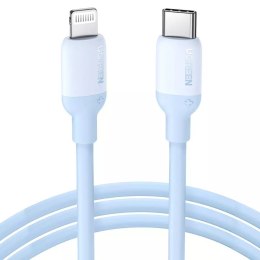 Câble de charge rapide Ugreen USB Type C - Puce Lightning (certifiée MFI) C94 Power Delivery 1m bleu (US387 20313)
