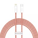 Câble de données de charge rapide Baseus Dynamic Series USB Typ C - Alimentation électrique Lightning 20W 2m orange (CALD000107)