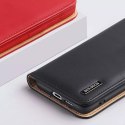 Étui type bibliothèque en cuir véritable Dux Ducis Hivo pour Samsung Galaxy S22+ (S22 Plus) bleu