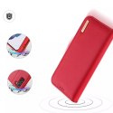 Étui type bibliothèque en cuir véritable Dux Ducis Hivo pour Samsung Galaxy S22+ (S22 Plus) rouge