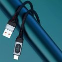 Câble USB Dudao - USB Type C charge rapide PD 66W noir (L7Max)