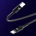 Câble Wozinsky Câble USB Type C - Alimentation USB Type C 18W 2m noir (WUC-PD-CC2B)