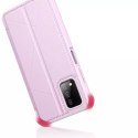 DUX DUCIS Skin X Etui type Bibliothèque pour Samsung Galaxy A03s rose