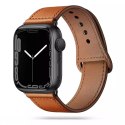 Tech-protect leatherfit apple watch 4 / 5 / 6 / 7 / 8 / se (38 / 40 / 41 mm) brown