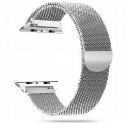 Tech-protect milaneseband apple watch 4 / 5 / 6 / 7 / 8 / se / ultra (42 / 44 / 45 / 49 mm) silver