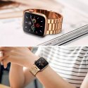 Tech-protect stainless apple watch 4 / 5 / 6 / 7 / 8 / se (38 / 40 / 41 mm) rose gold