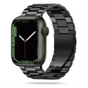 Tech-protect stainless apple watch 4 / 5 / 6 / 7 / 8 / se / ultra (42 / 44 / 45 / 49 mm) black