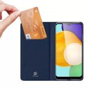 Etui type bibliothèque Dux Ducis Skin Pro pour Samsung Galaxy A03s bleu