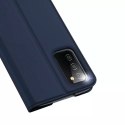 Etui type bibliothèque Dux Ducis Skin Pro pour Samsung Galaxy A03s bleu