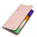 Etui type bibliothèque Dux Ducis Skin Pro pour Samsung Galaxy A03s rose