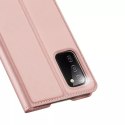 Etui type bibliothèque Dux Ducis Skin Pro pour Samsung Galaxy A03s rose