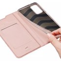 Etui type bibliothèque Dux Ducis Skin Pro pour Samsung Galaxy A03s rose